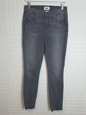 PAIGE Gray Verdugo Ankle Jeans Size 29